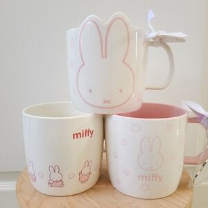 Miffy Pink Sakura Cherry Blossom Mug Set
